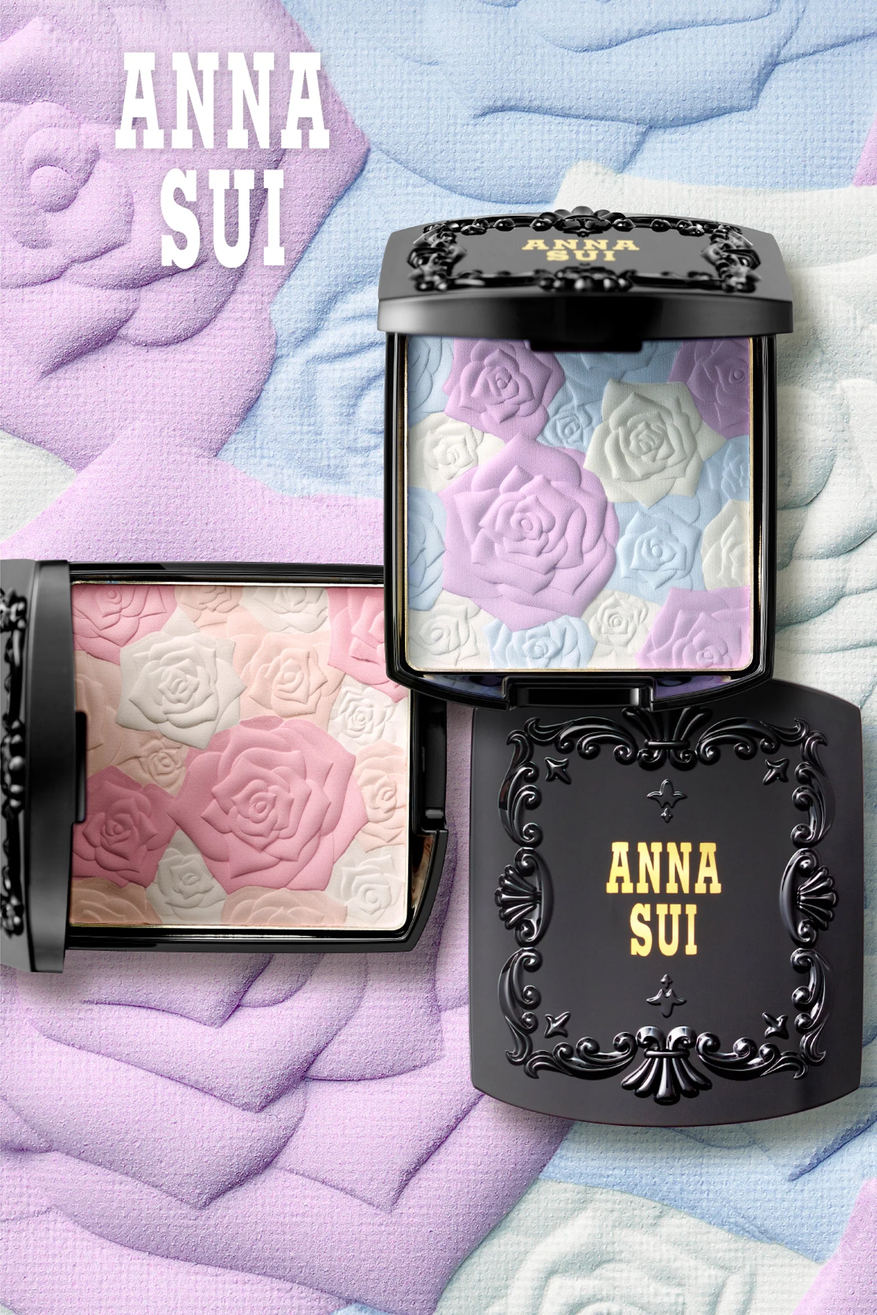New: Anna Sui Rose Pressed Powder - Image 2