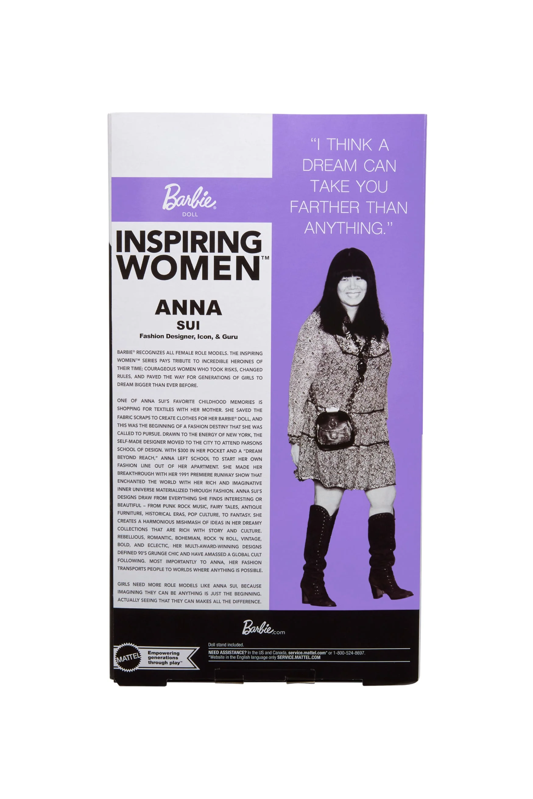 Anna Sui Barbie® Inspiring Women™ Doll - Image 3