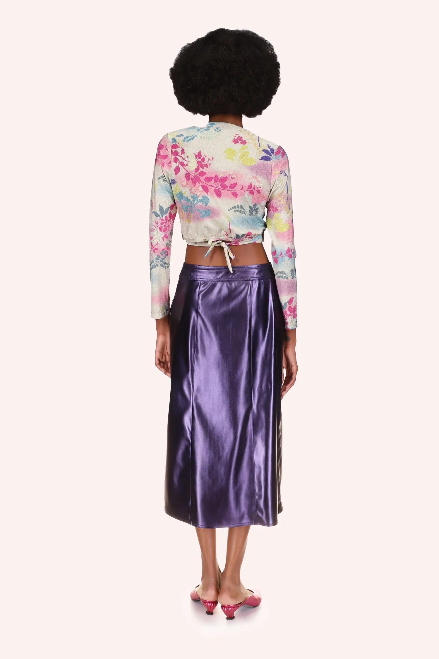 Atlantis Garden Wrap Top - Image 3