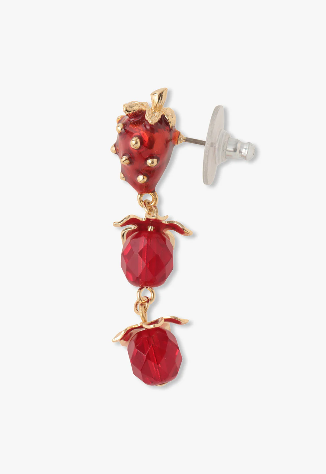 Strawberry Delight Dangling Earrings - Image 2
