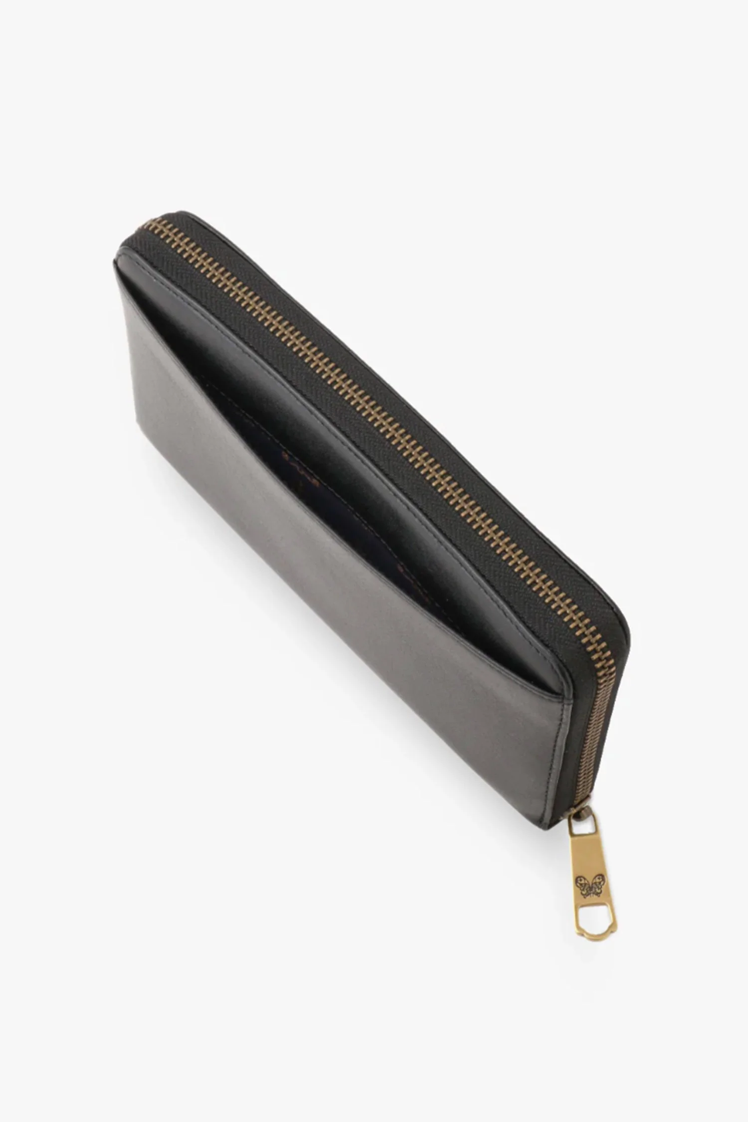 Black Retro Button Wallet - Image 4
