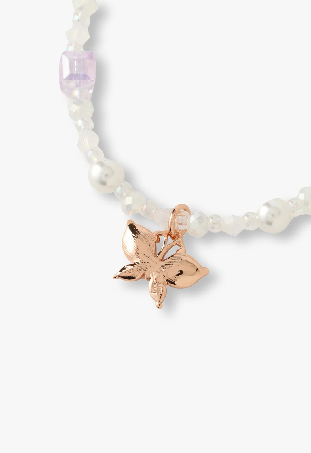 Butterfly Charm Bracelet - Gold - Image 3