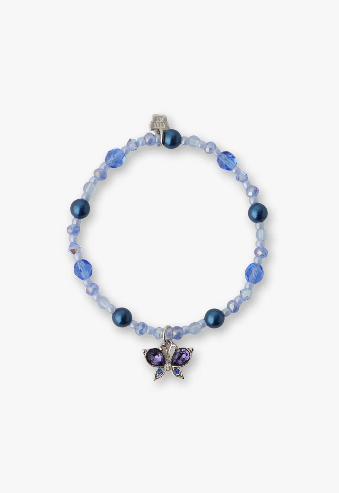 Butterfly Charm Bracelet - Silver
