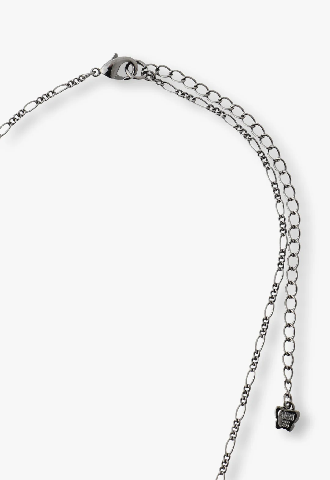 Bejeweled Butterfly Princess Necklace - Violet Gunmetal - Image 3