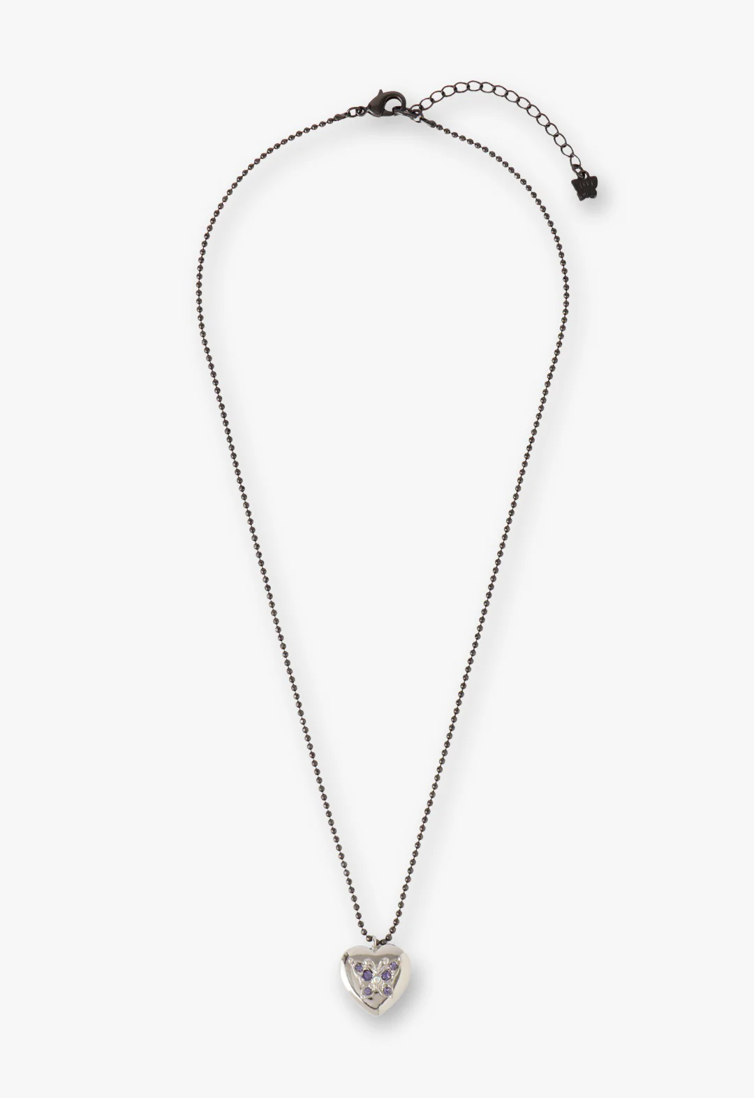 Butterfly Heart Necklace