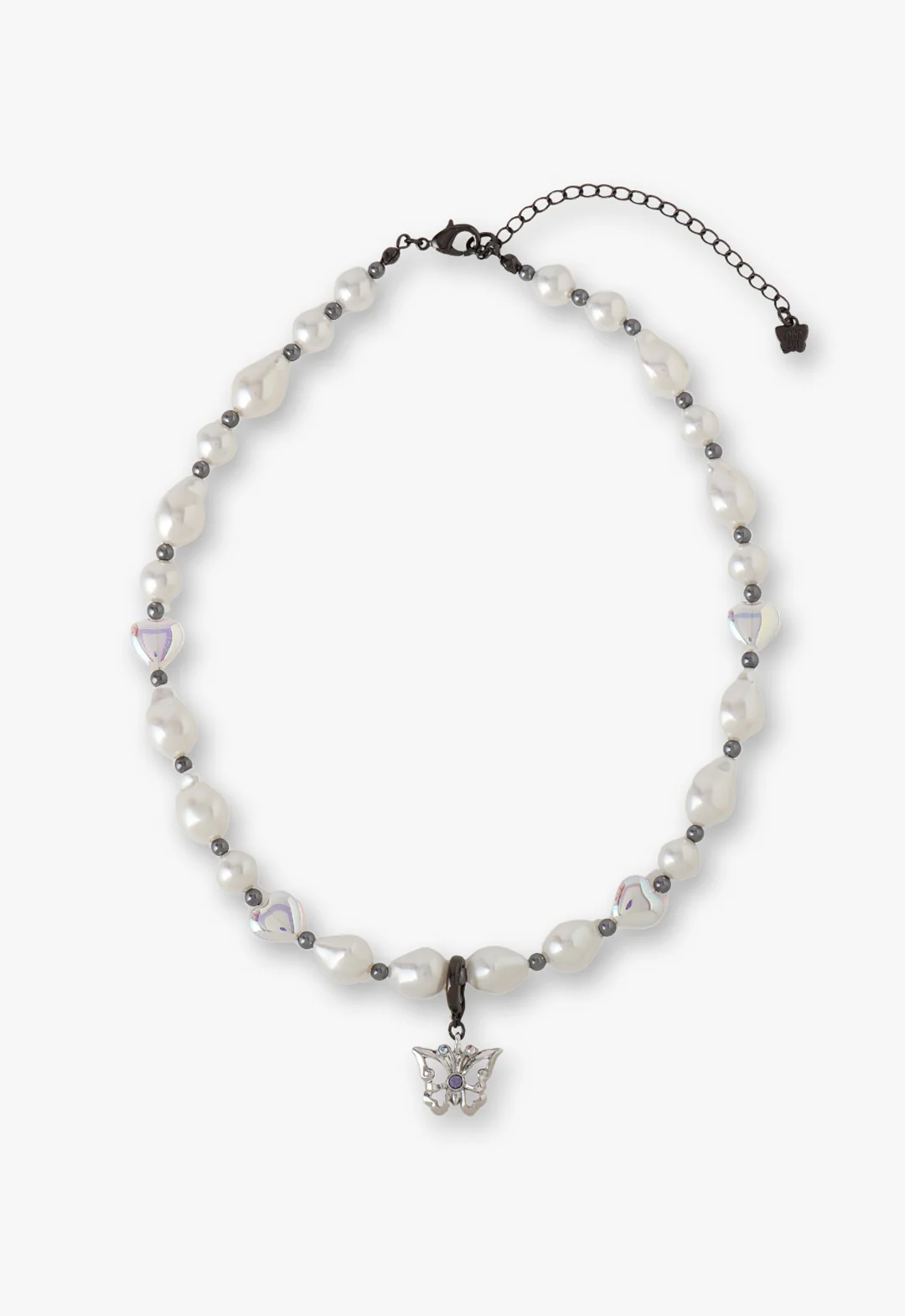 Butterfly Pearl Choker