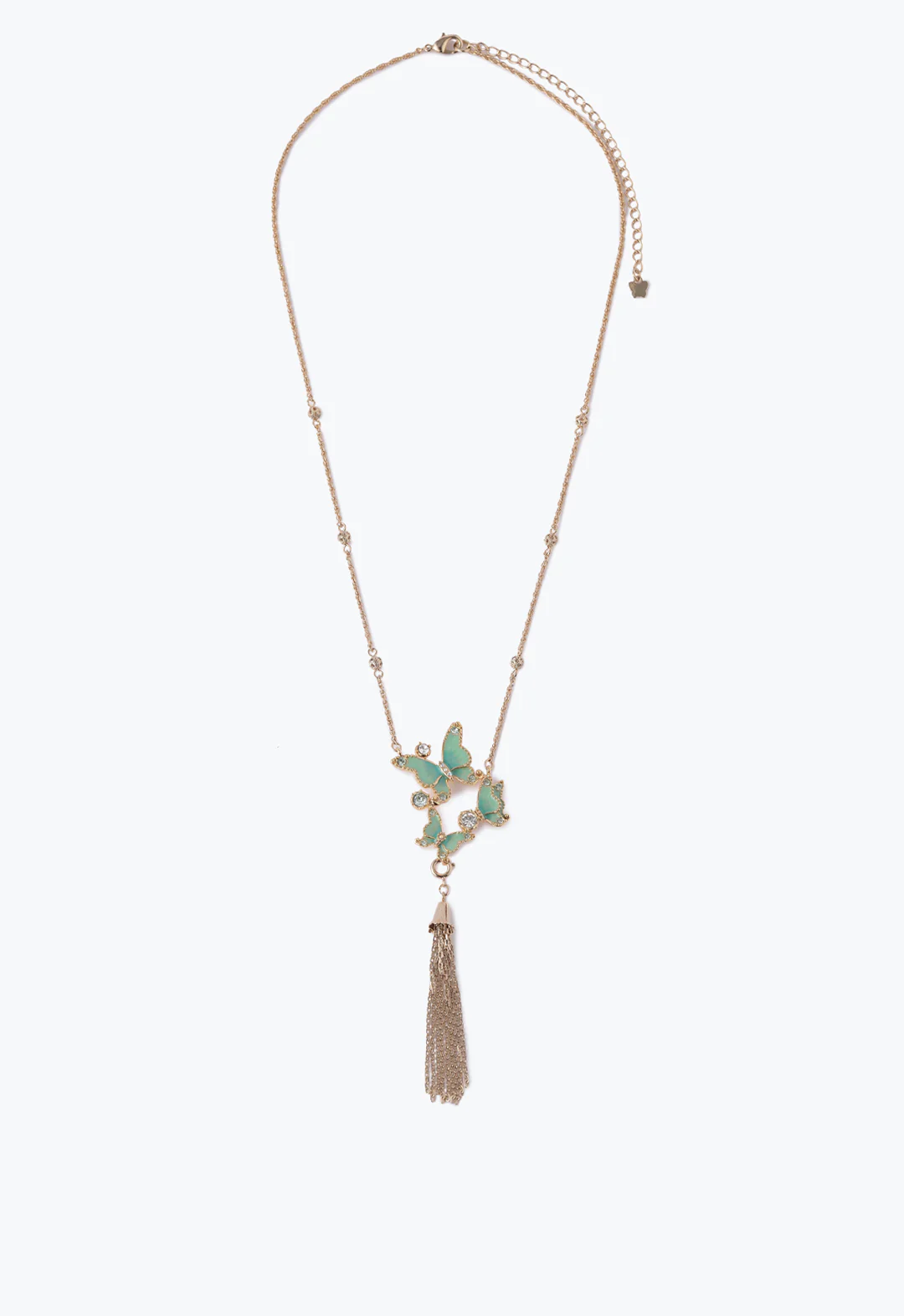 Butterfly Trio Statement Necklace