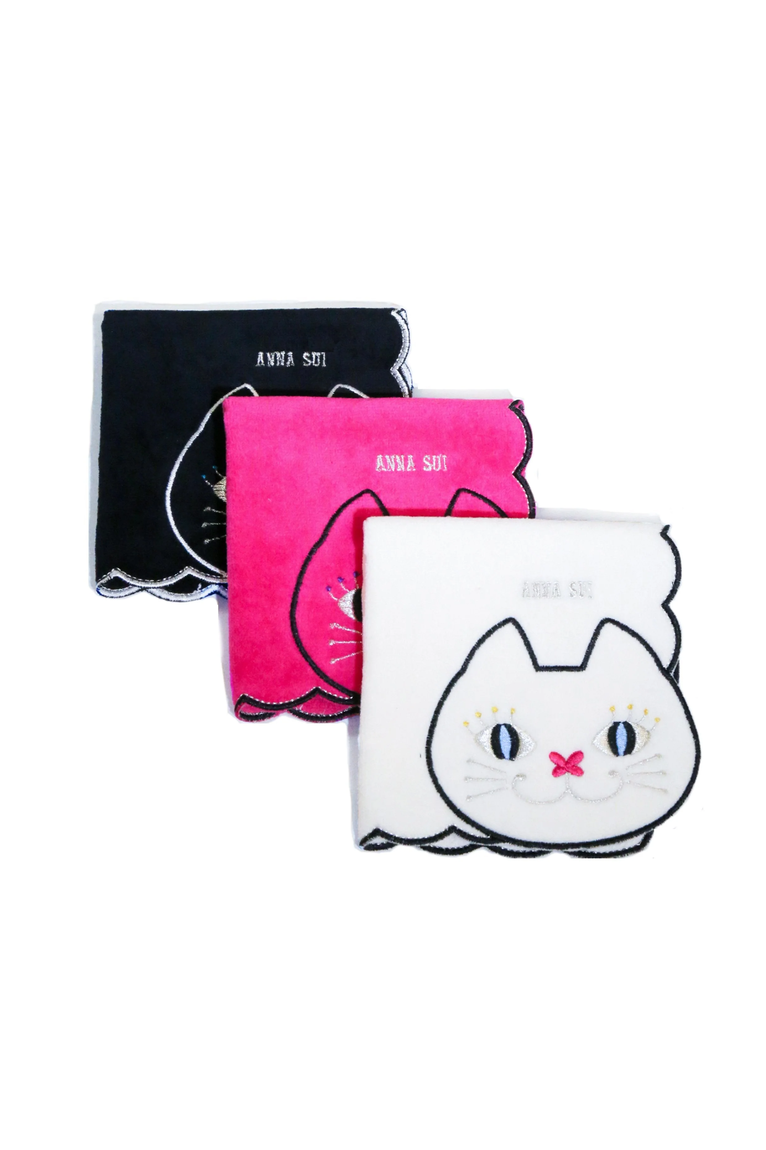 Cat Embroidery Washcloth - Image 2