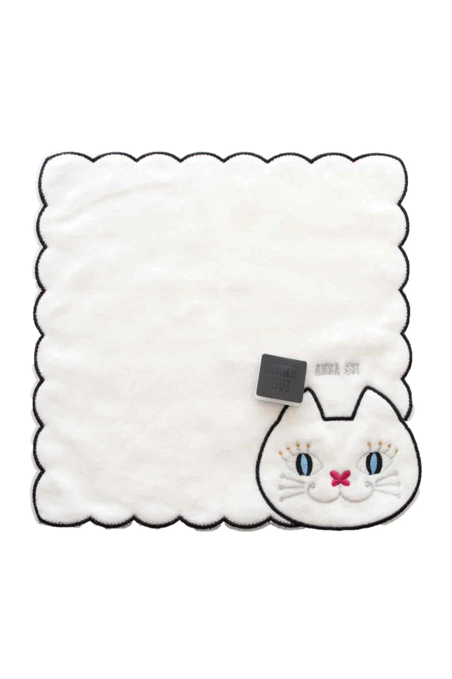 Cat Embroidery Washcloth - Image 3