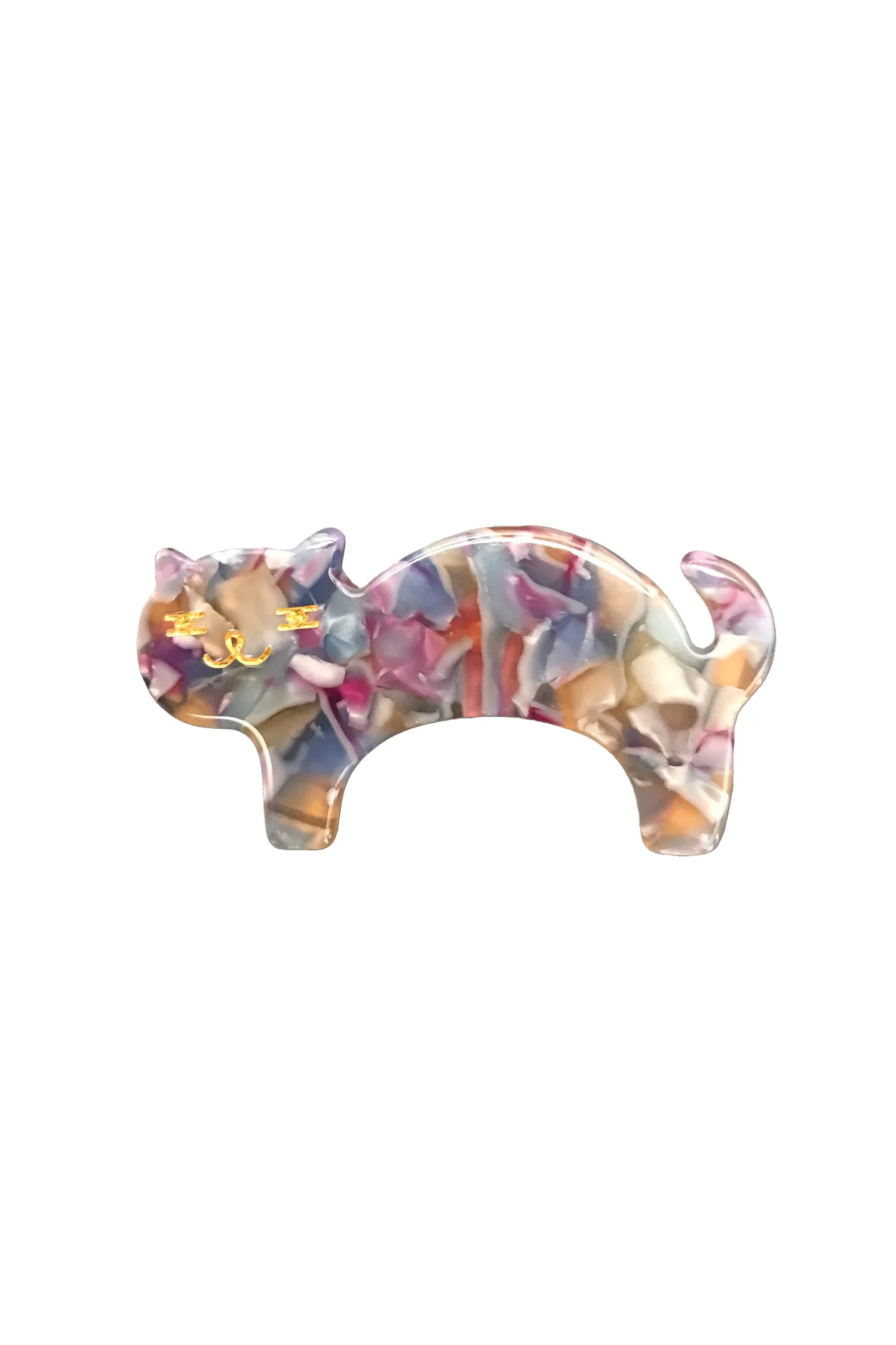 Cat Hair Clamp Rainbow