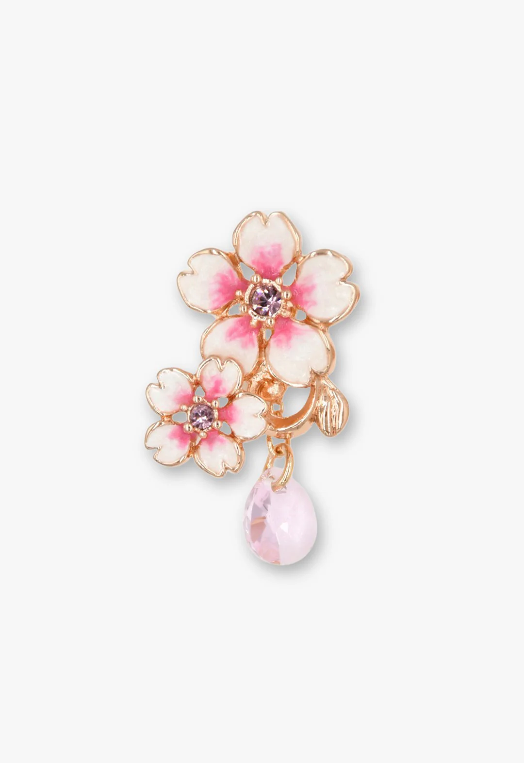 Cherry Blossom Dangling Earrings - Image 3