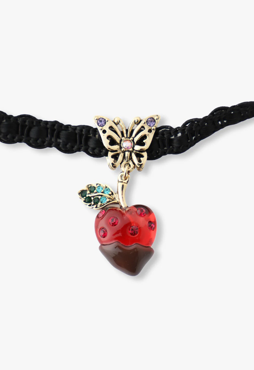 Chocolate Covered Strawberry Choker - Black Multi - Image 2