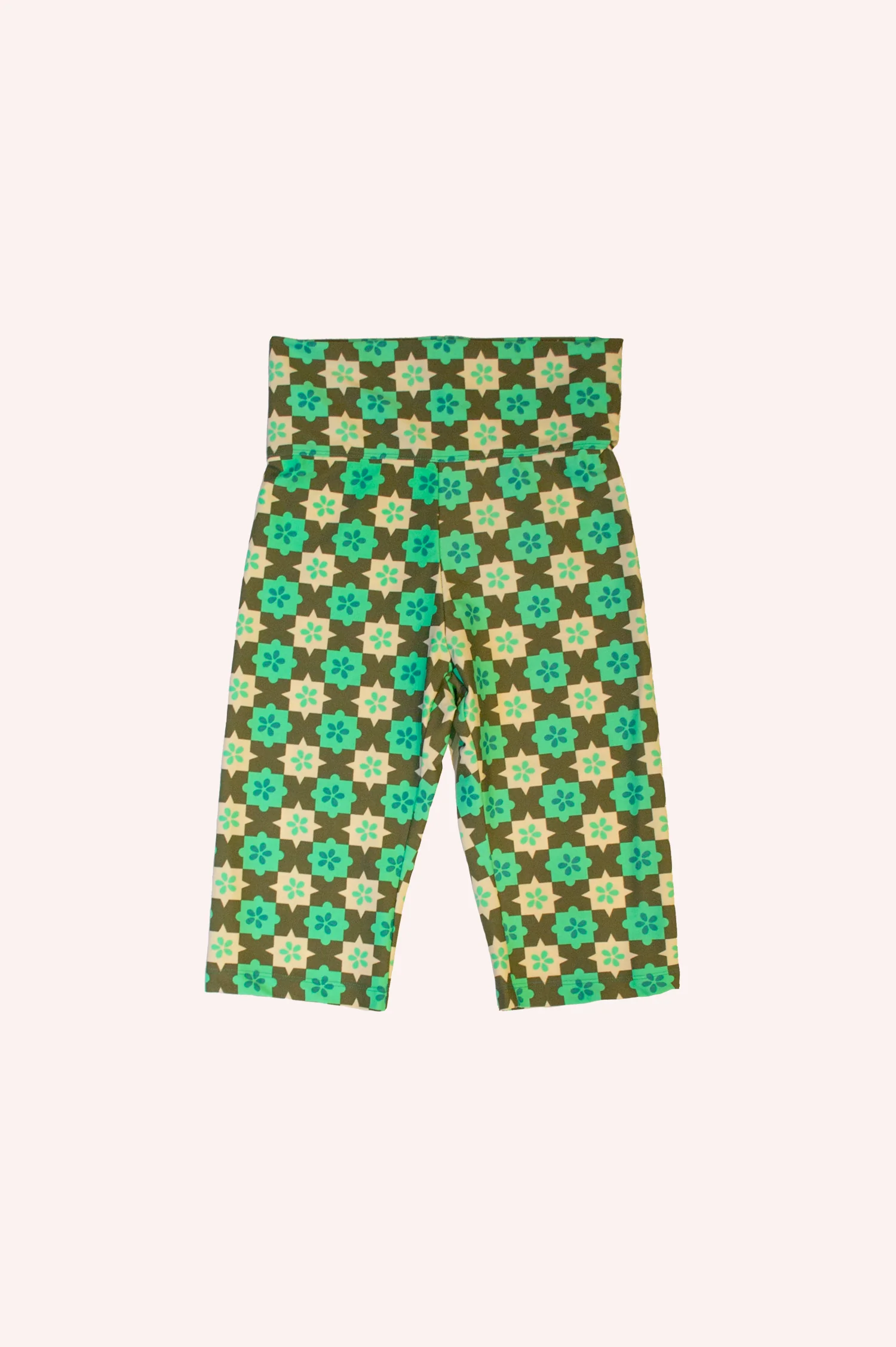 Utopian Gingham Bike Shorts - Image 2