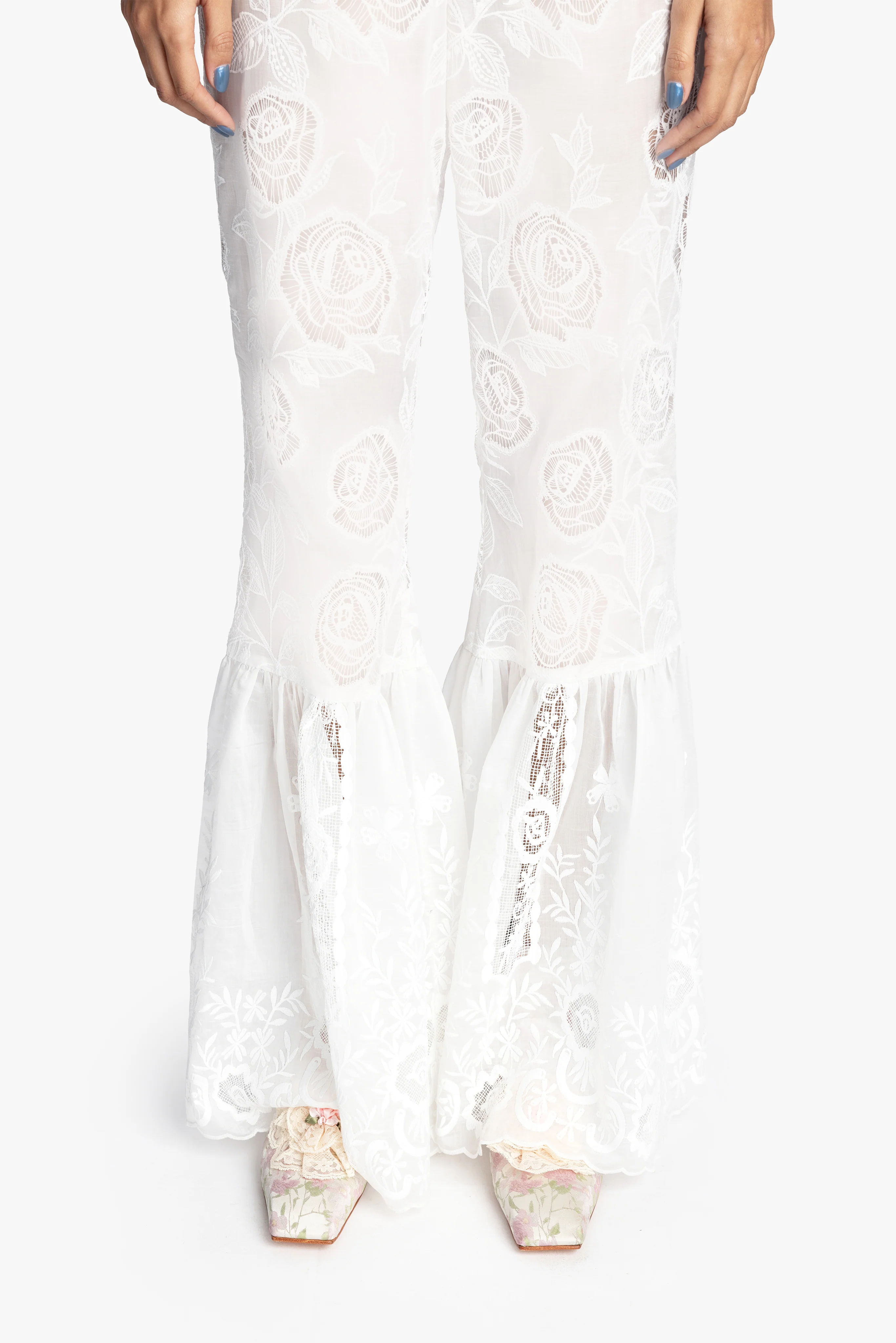 Cottage Rose Lace Pants - Image 5