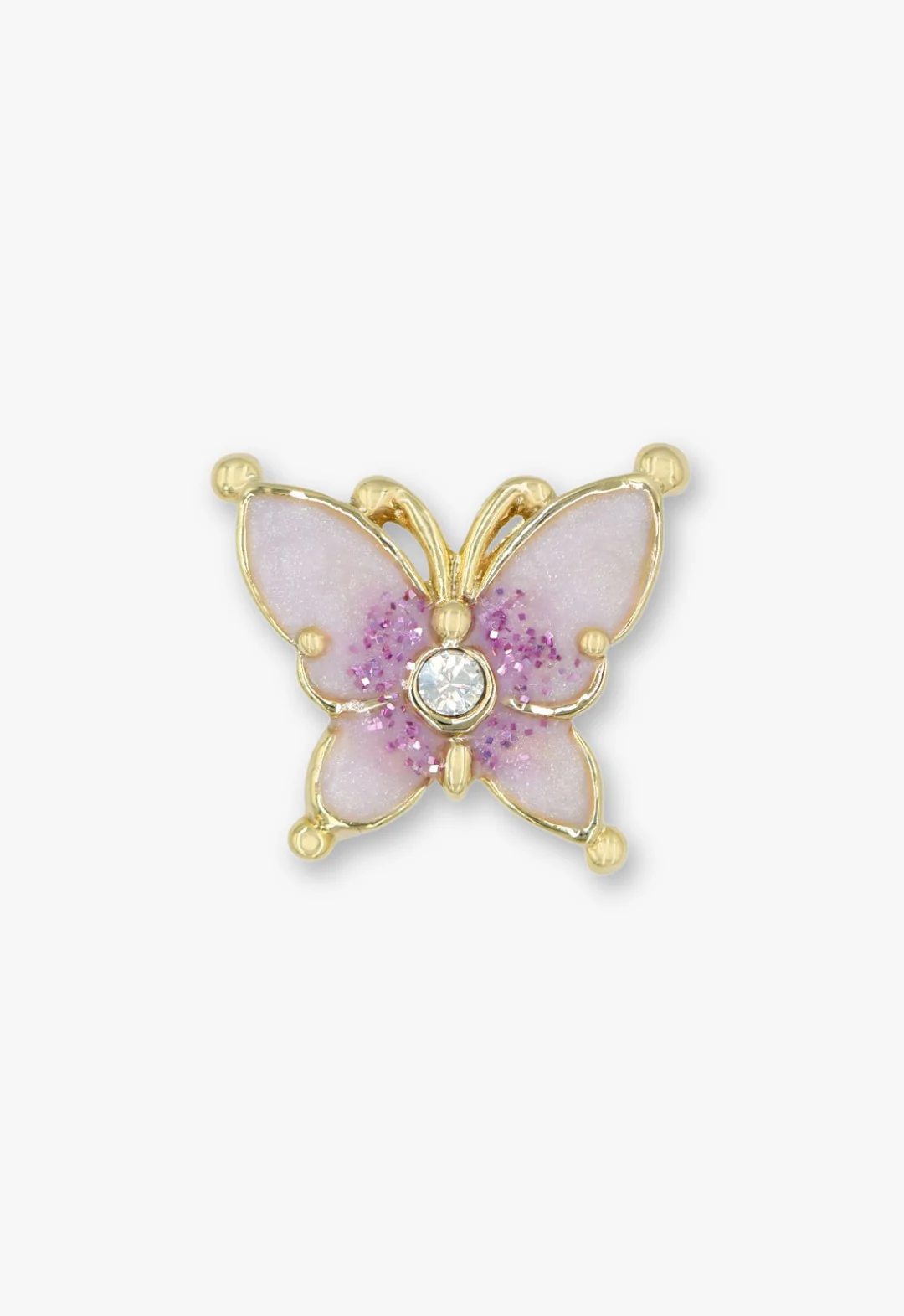 Twilight Butterfly Drop Earrings - Gold - Image 4