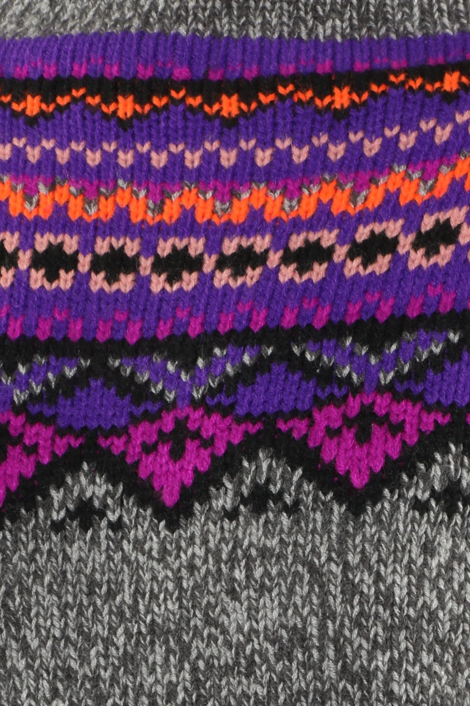 Fair Isle Sweater - Magenta - Image 8