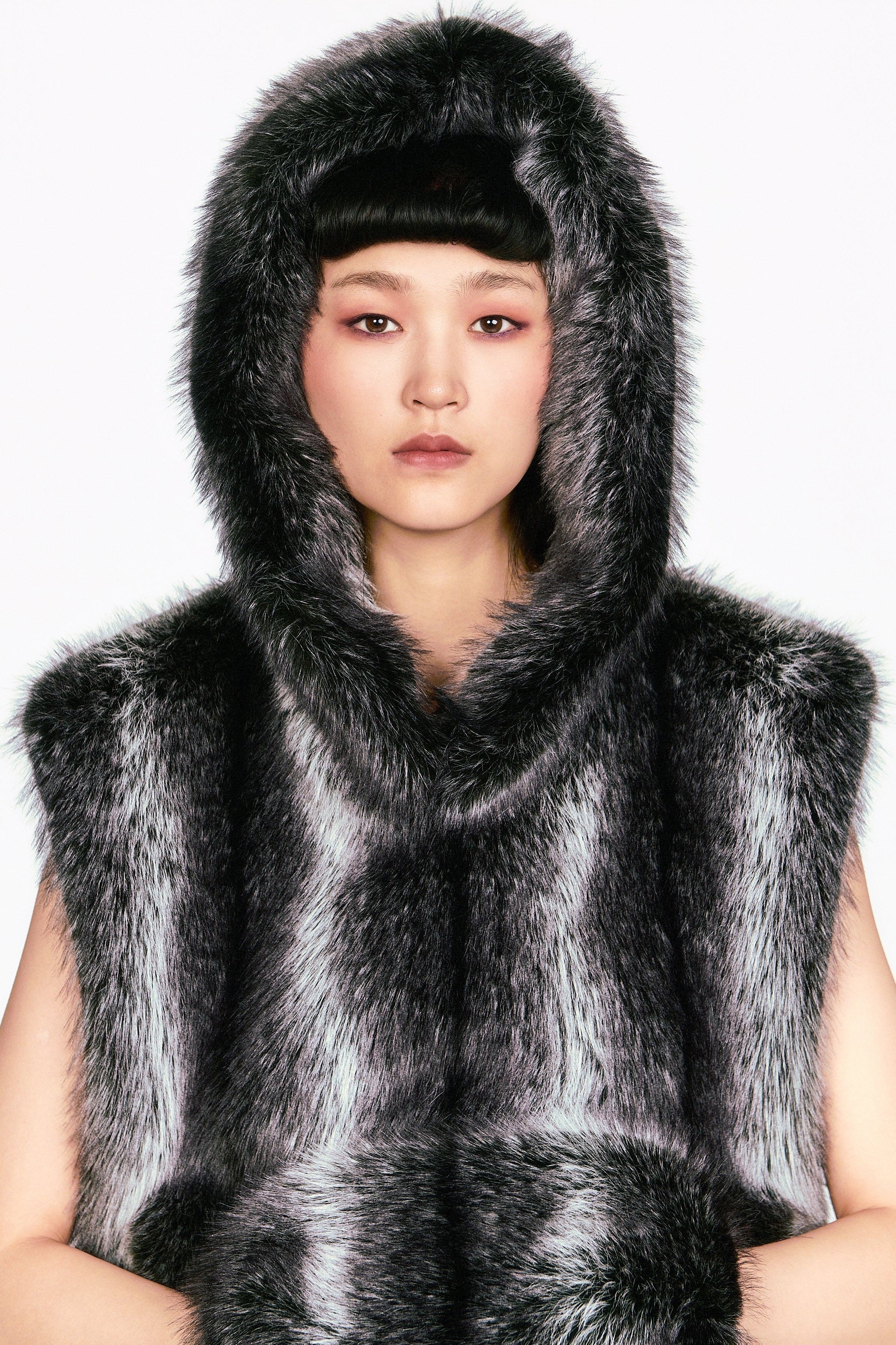Faux Silver Fox Hoodie - Image 7