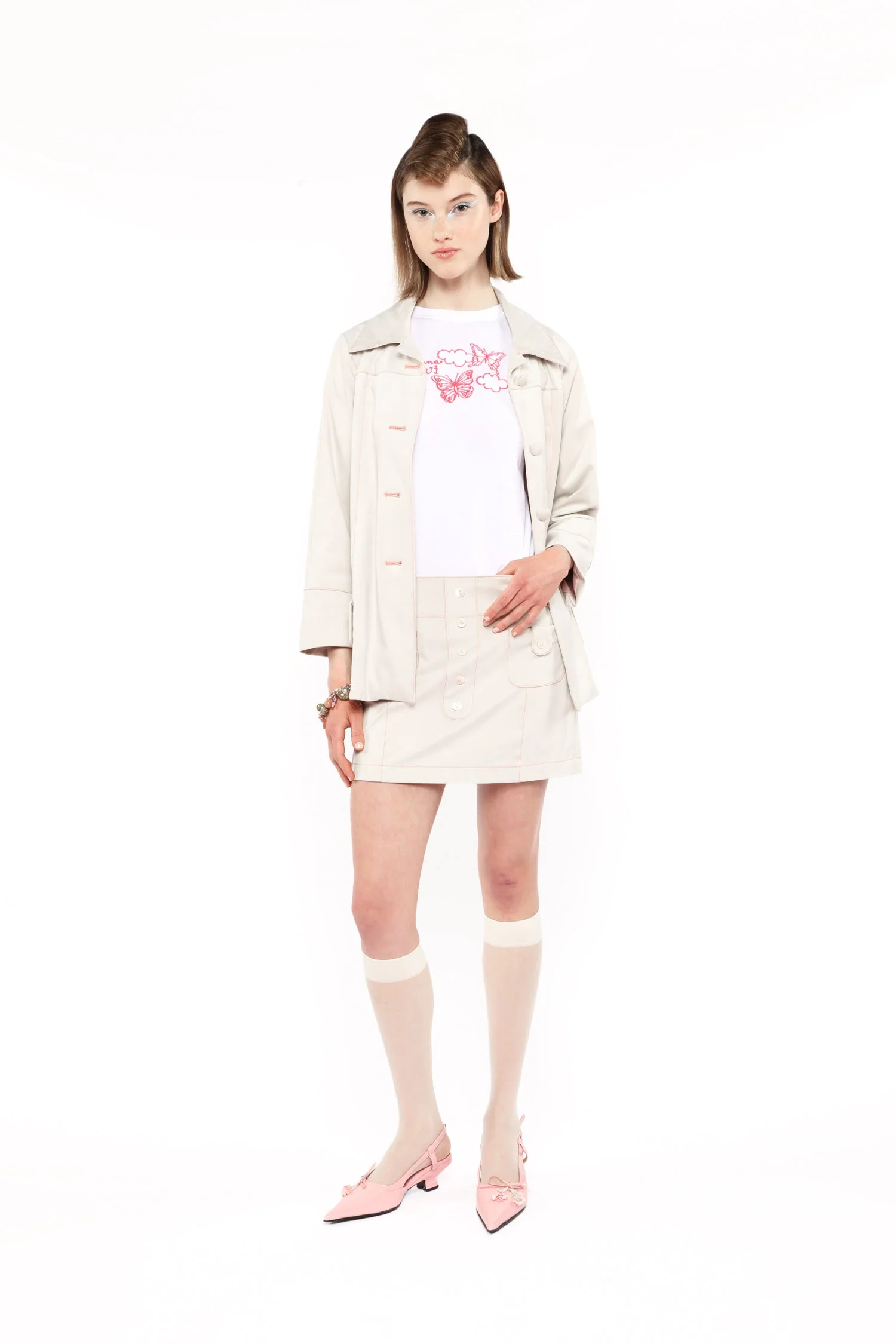 Faux Suede Coat - Image 6