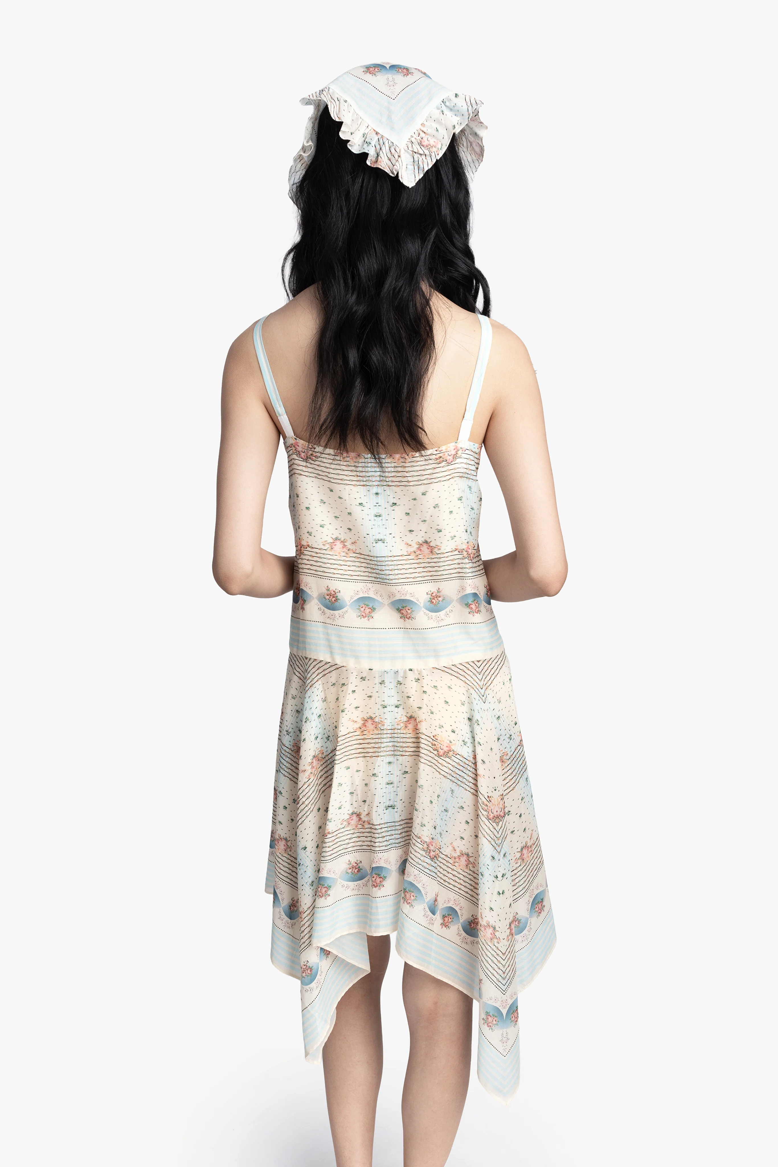 Heritage Scarf Print Dress - Image 4