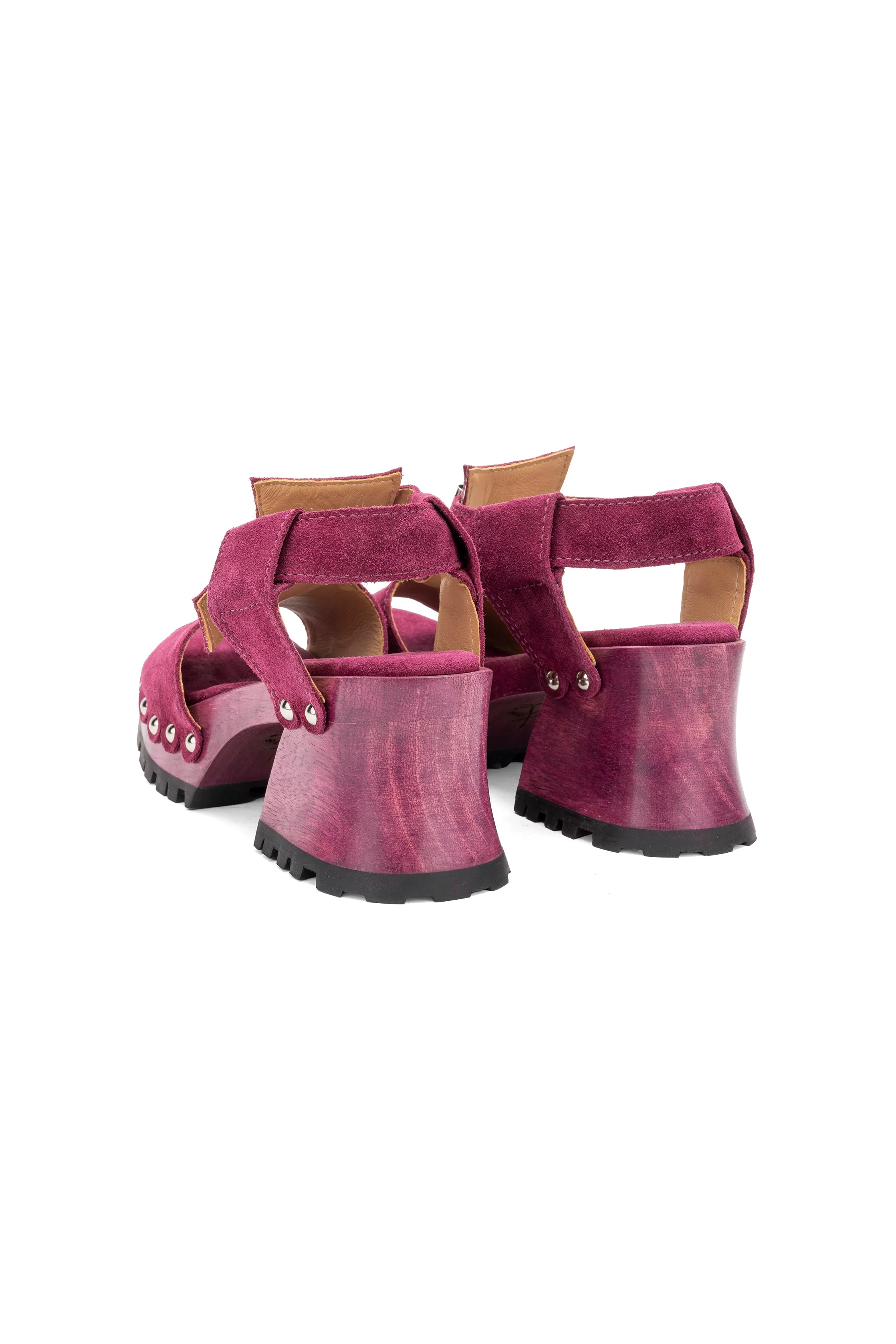 John Fluevog x Anna Sui Clog Sandals - Purple - Image 6