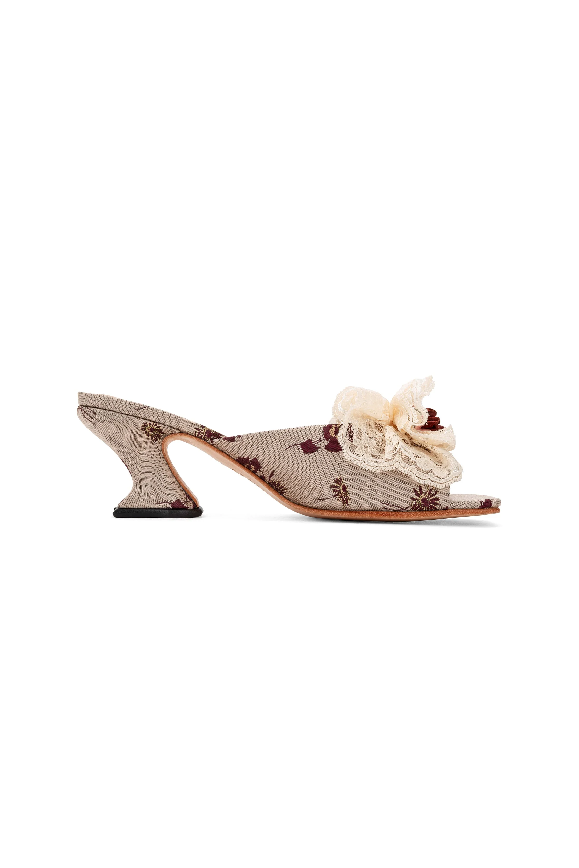 John Fluevog x Anna Sui Mules- Wildflower - Image 2