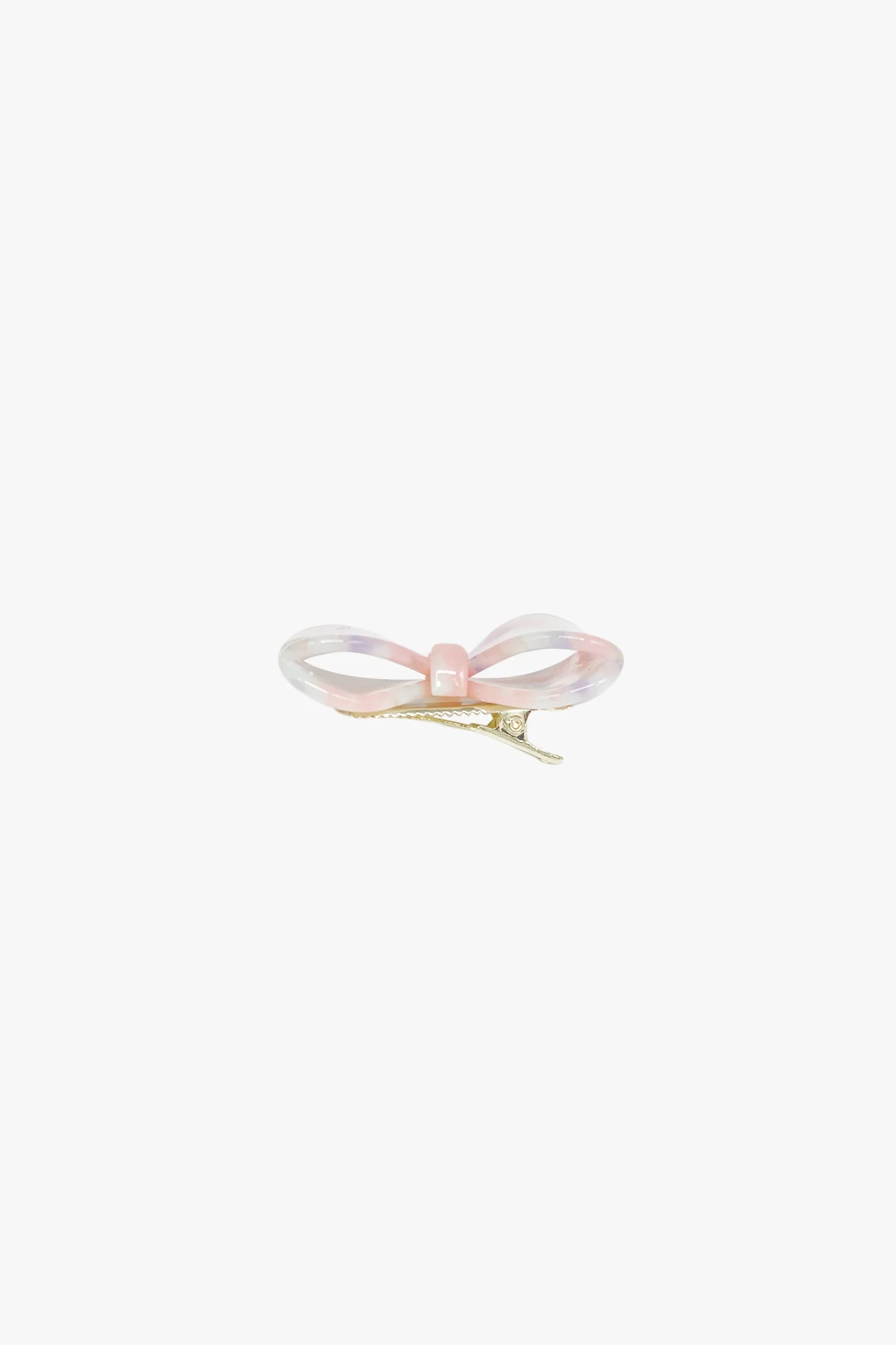 Love Puff Bow Side Clamp - Pastel Mix - Image 2