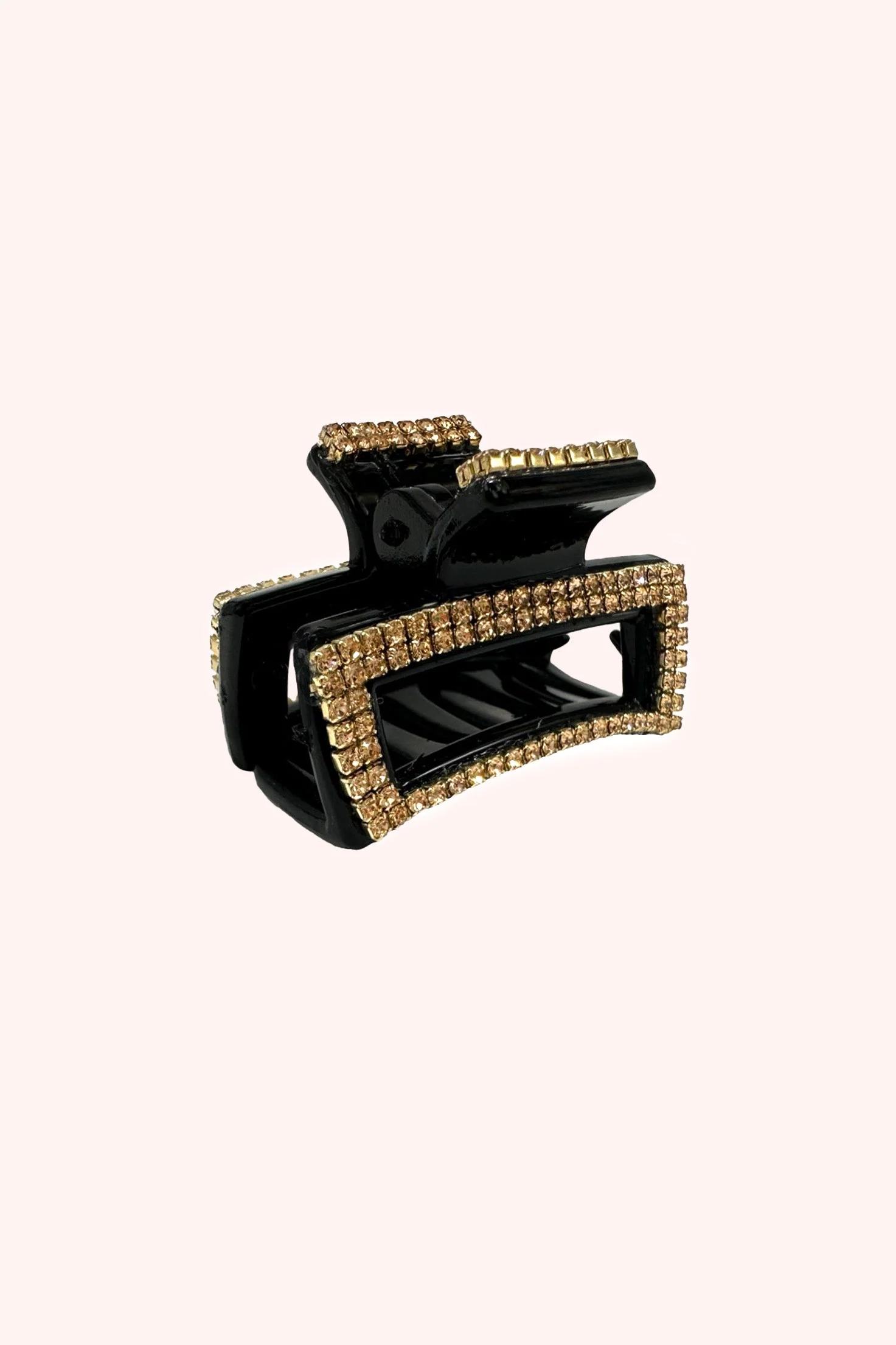 Mini Crystal Peek-a-Boo Clip Gold - Image 2