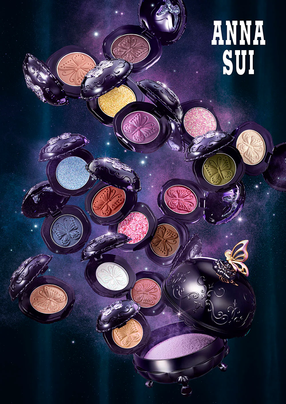 New: Anna Sui Glitter Eye Color - Image 22