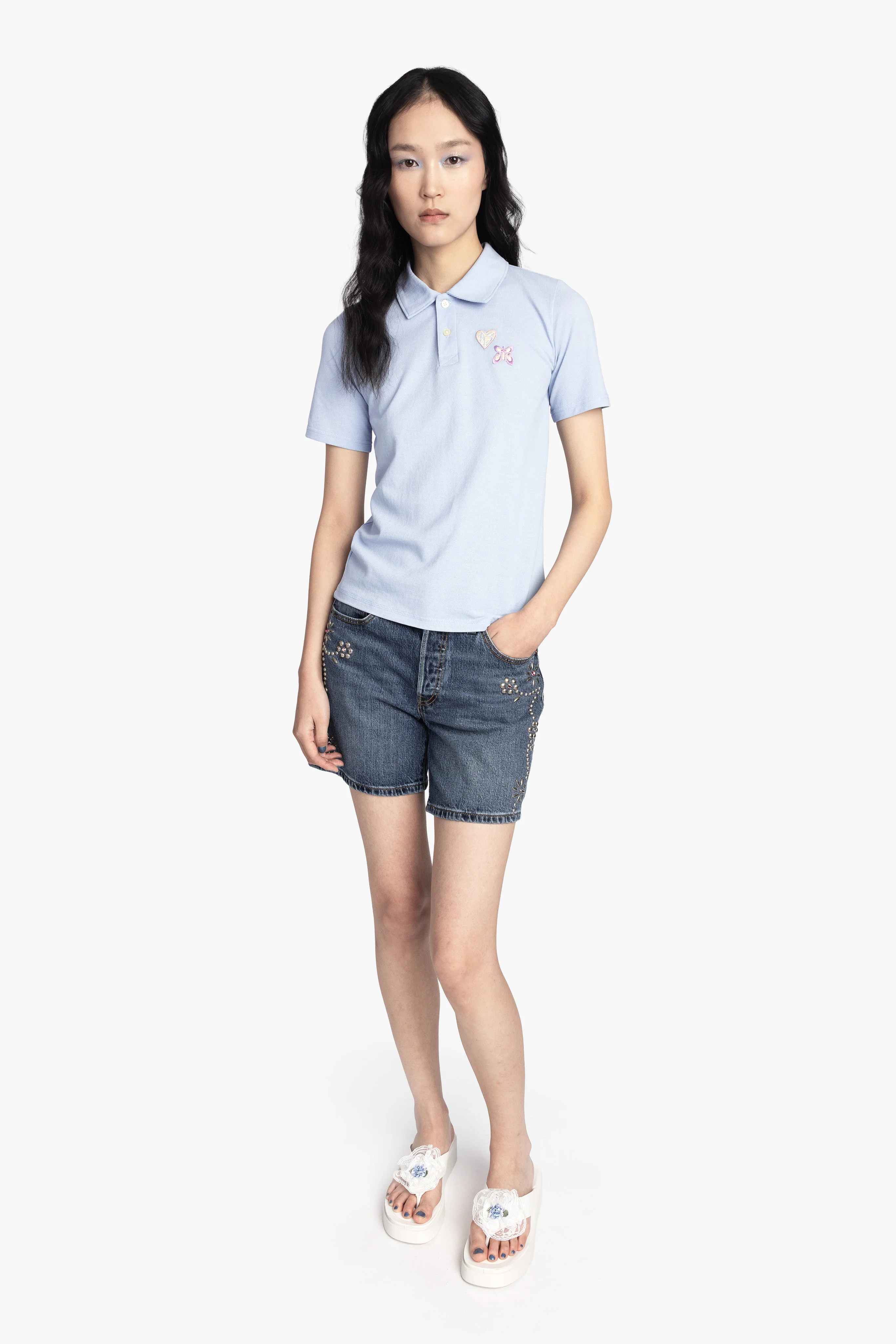 Patch Polo Tee - Image 5