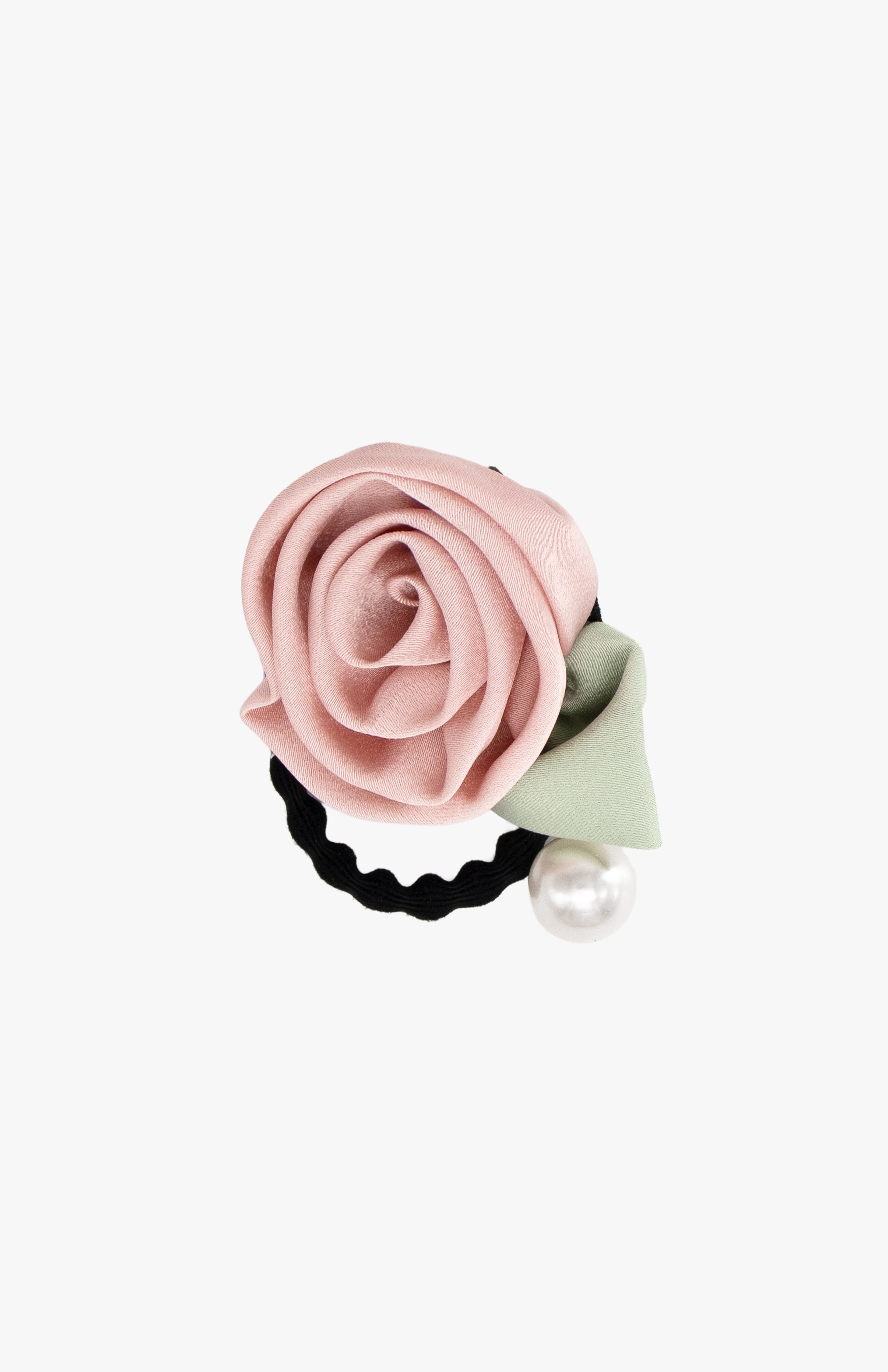 Rose Flower Pearl  Pony - Pink