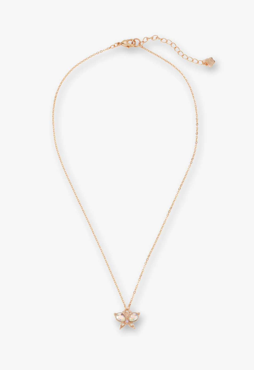 Rose Gold Butterfly Necklace