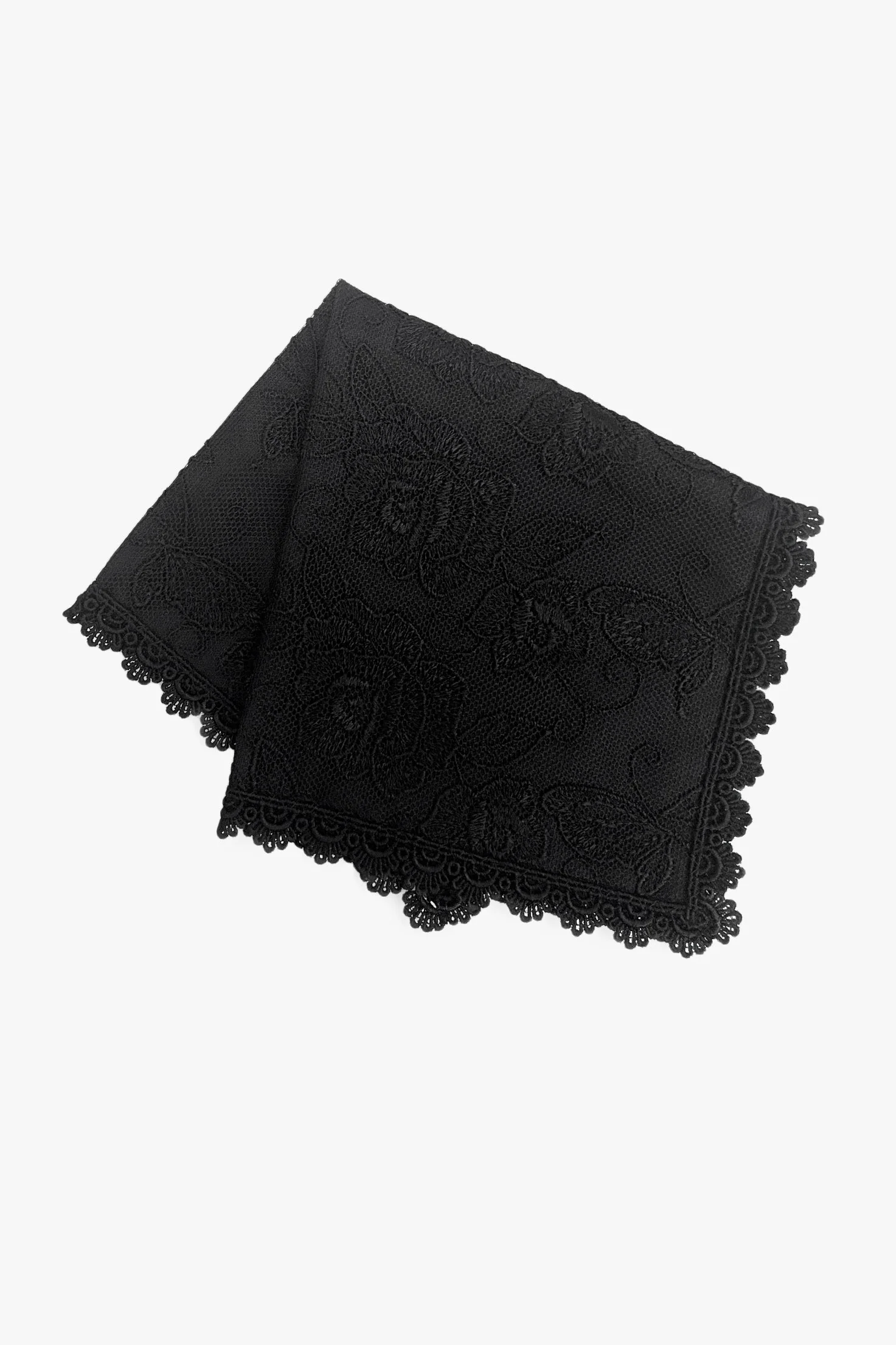 Romantic Rose Lace Washcloth - Image 3