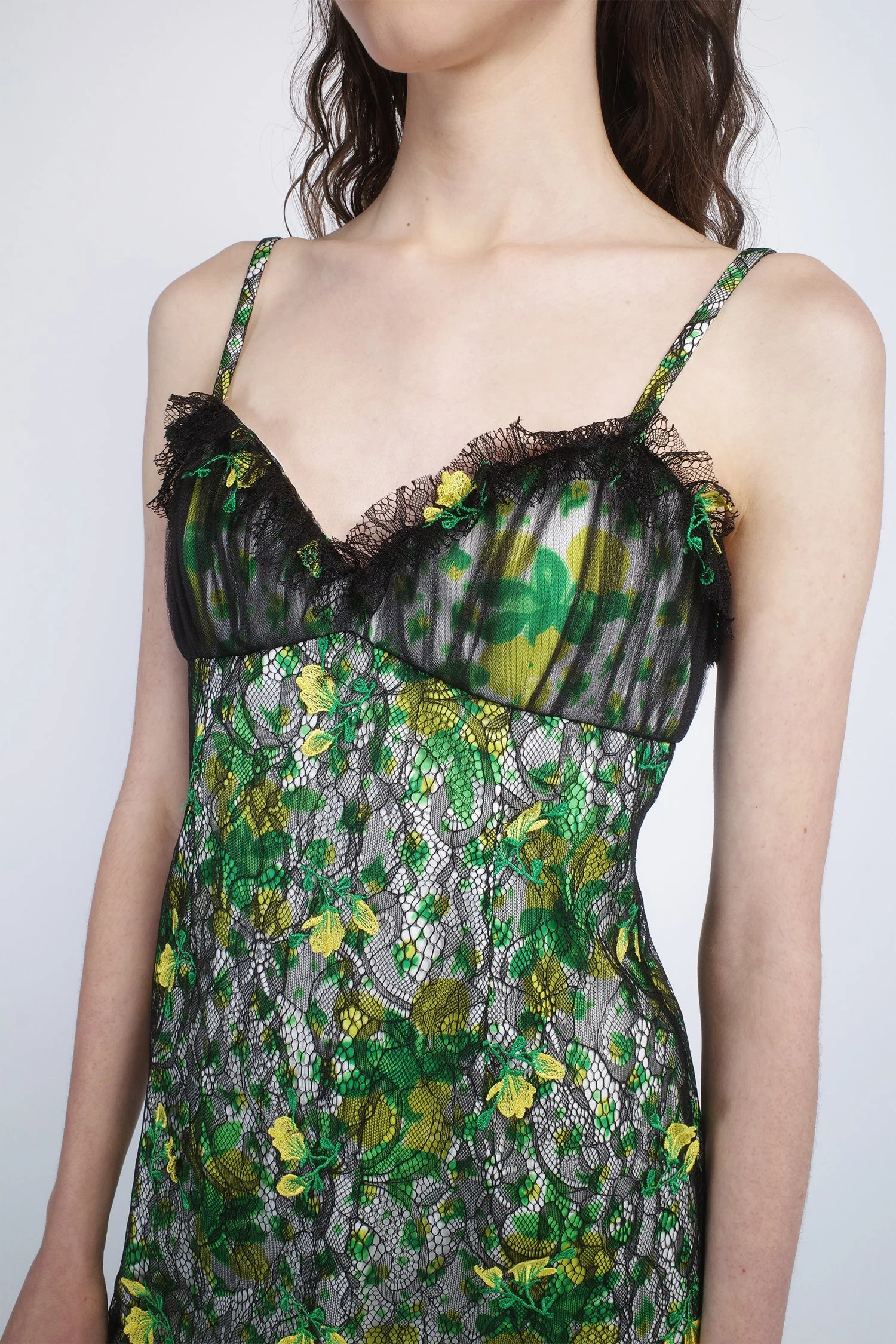 Rosebuds Lace Combo Slip Dress - Image 7