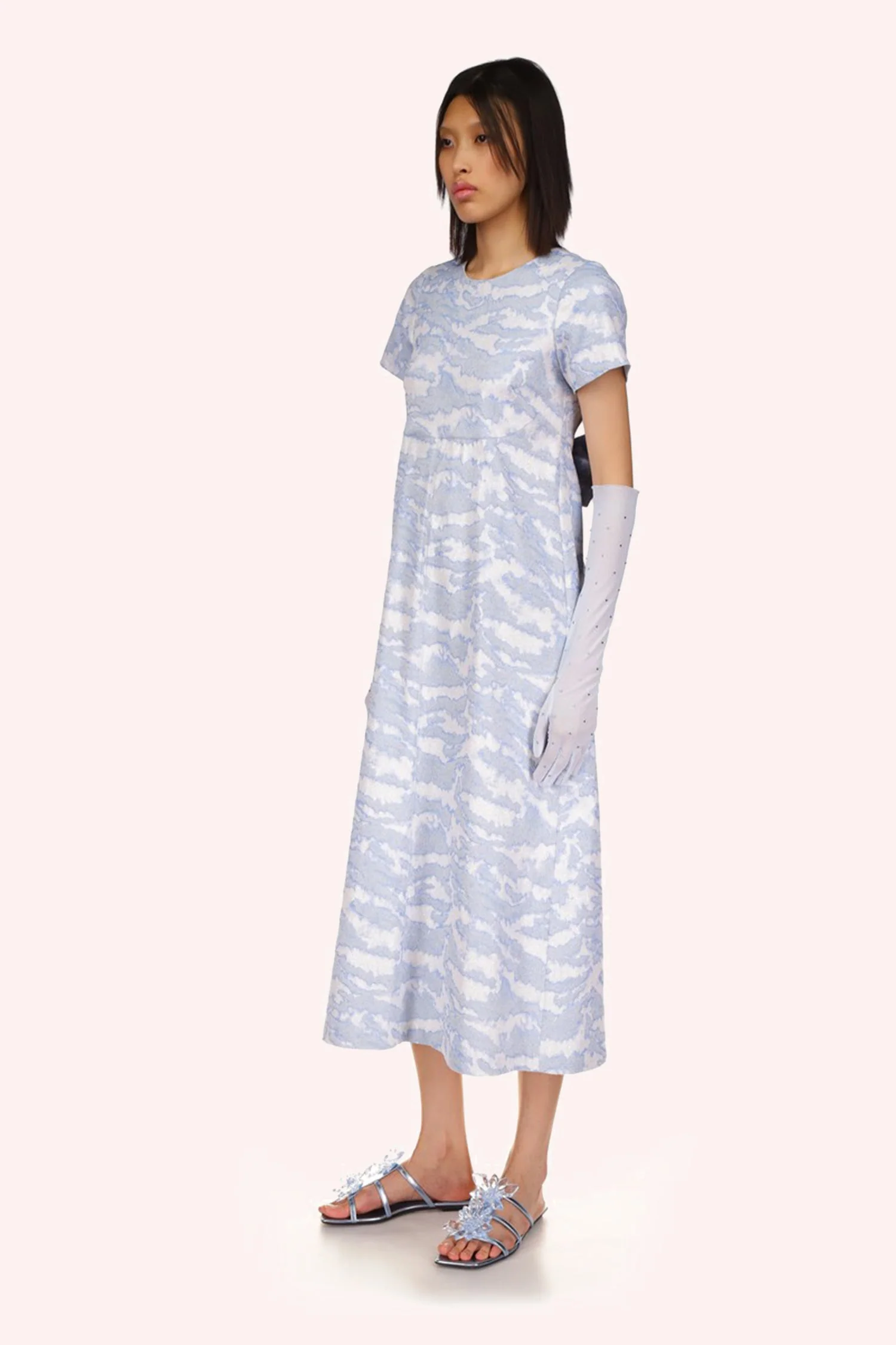 Sauvage Jacquard Dress - Image 3