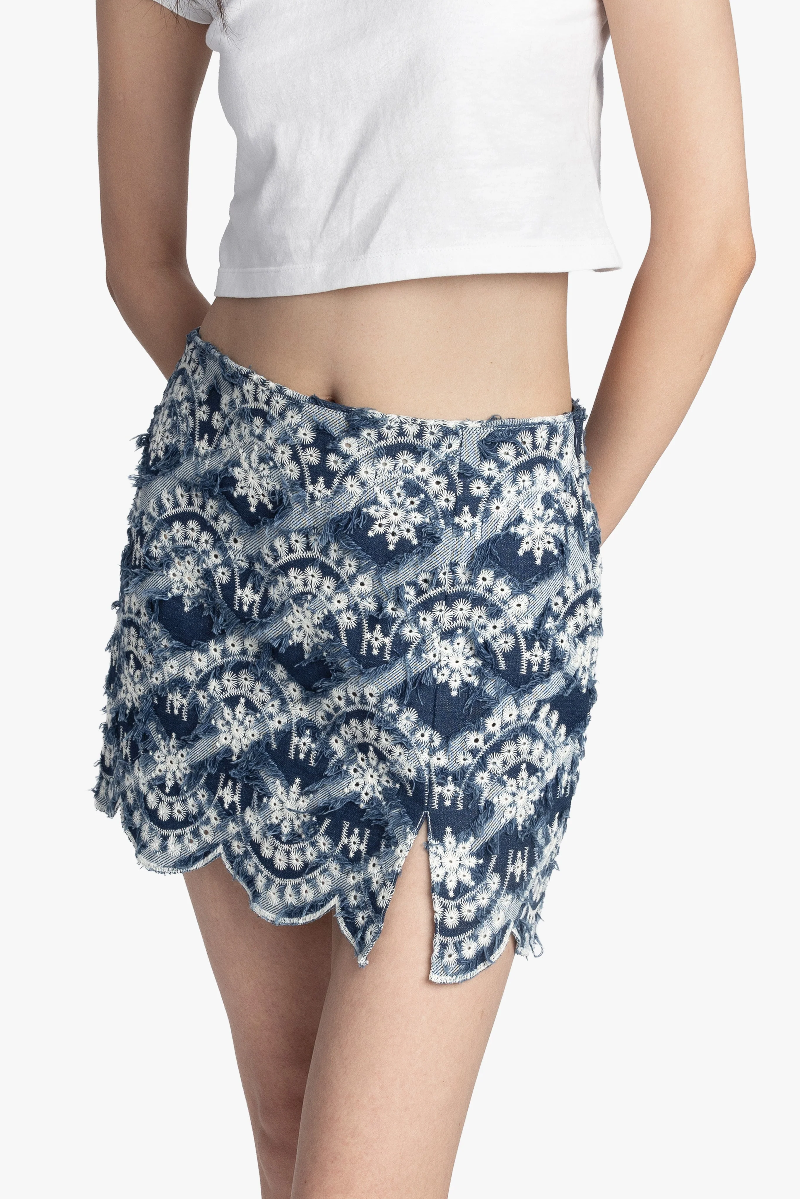 Sonora Denim Mini Skirt - Image 2