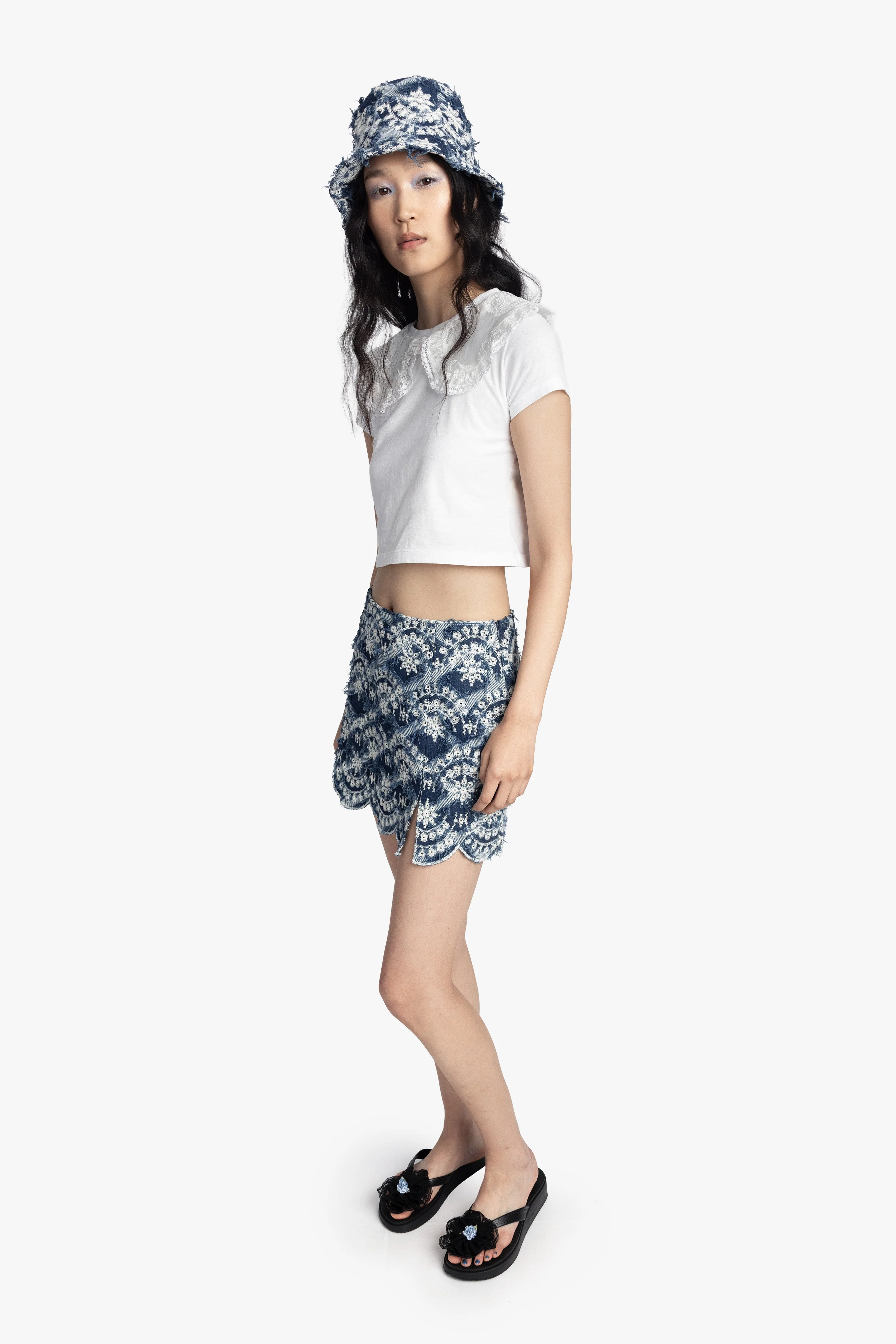 Sonora Denim Mini Skirt - Image 6