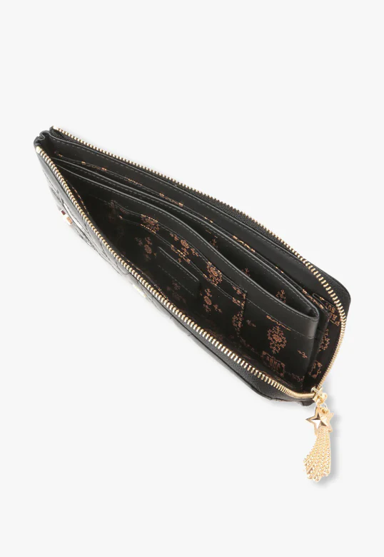 Starstruck Half-Zip Wallet - Black - Image 3