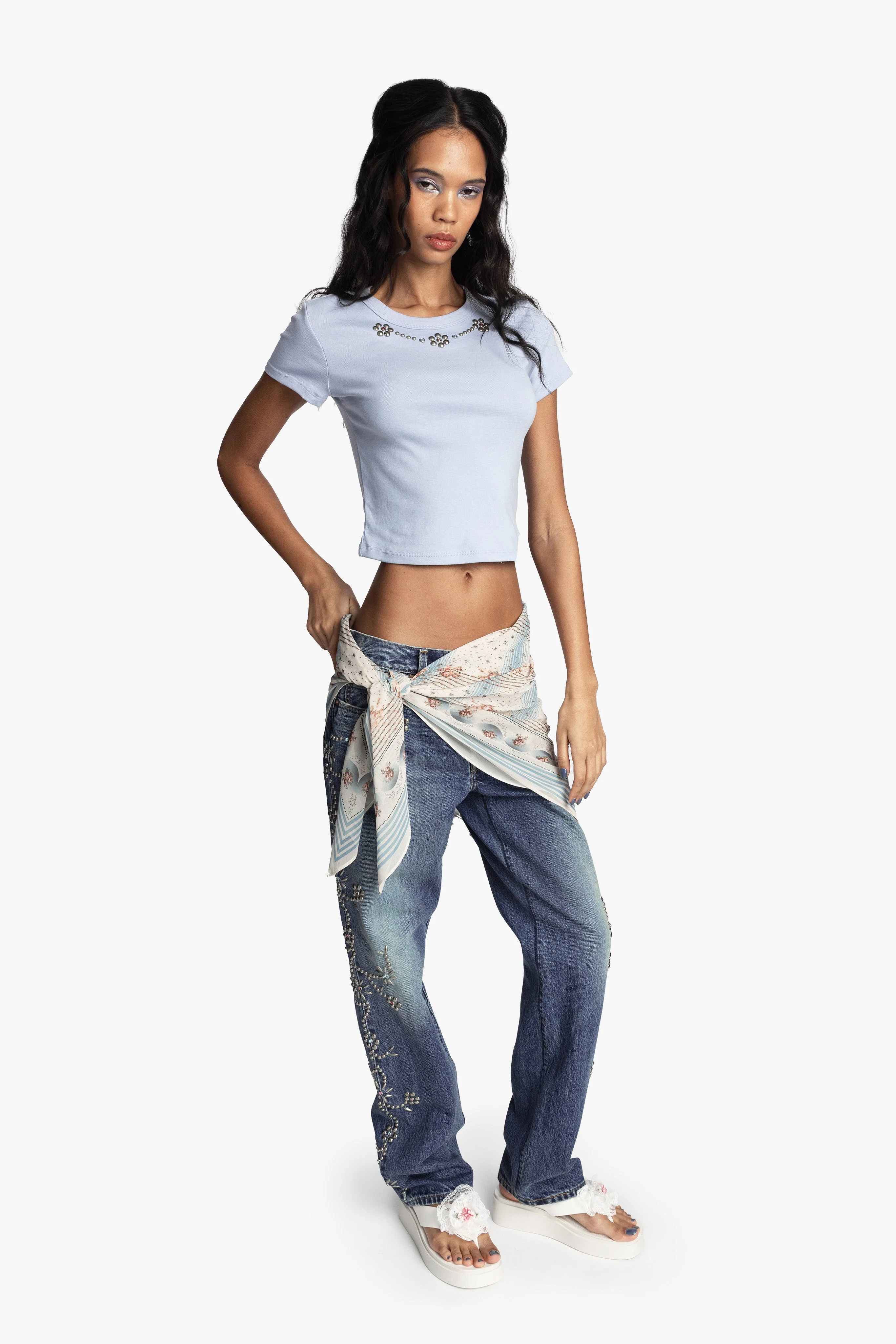 Studded Baby Tee - Image 5