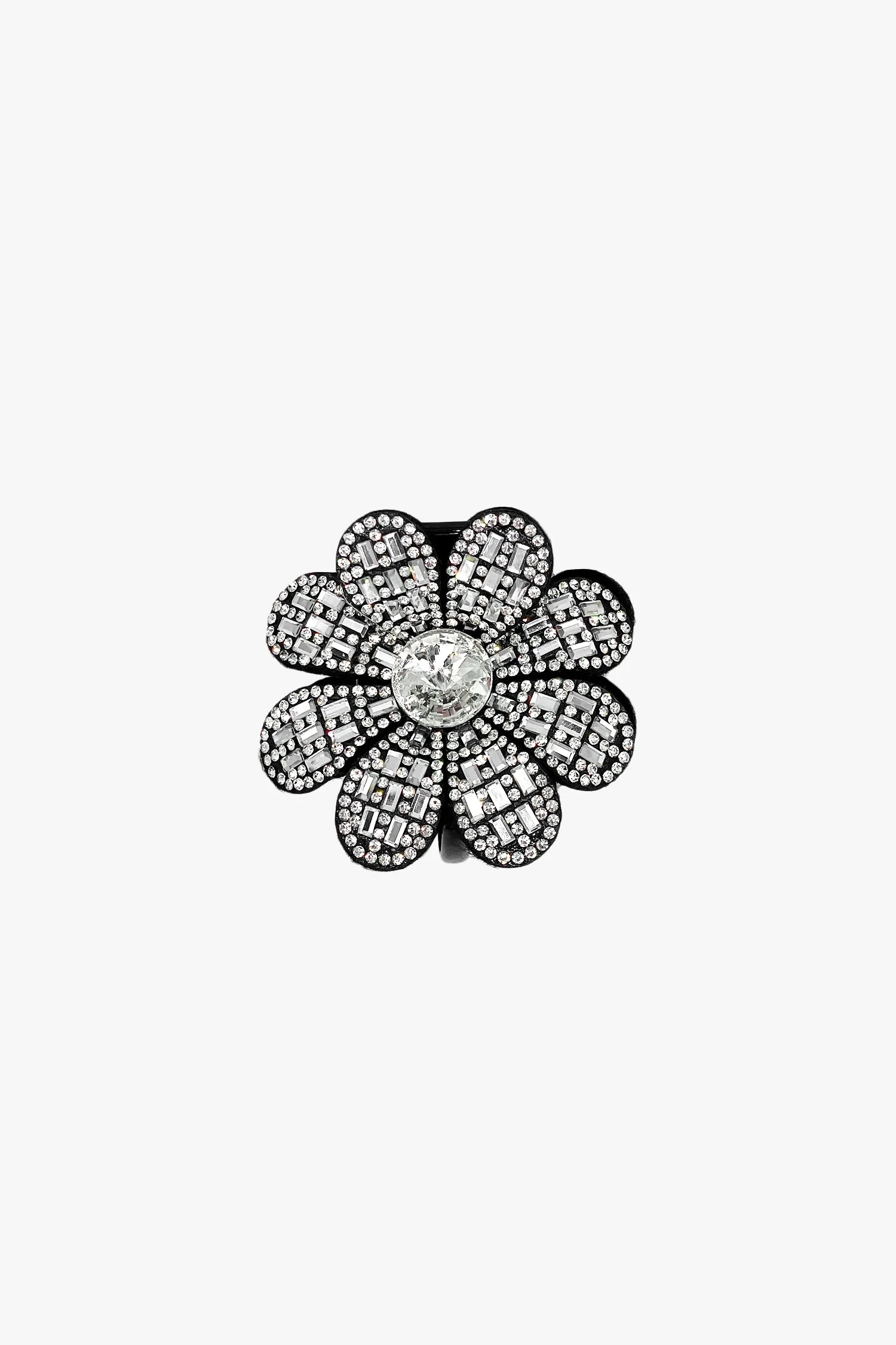 Swarovski Flower Jaw - Crystal