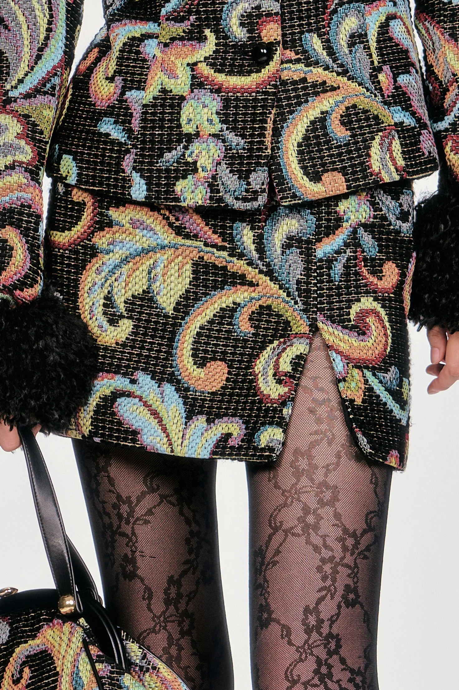 Tapestry Mini Skirt - Image 2