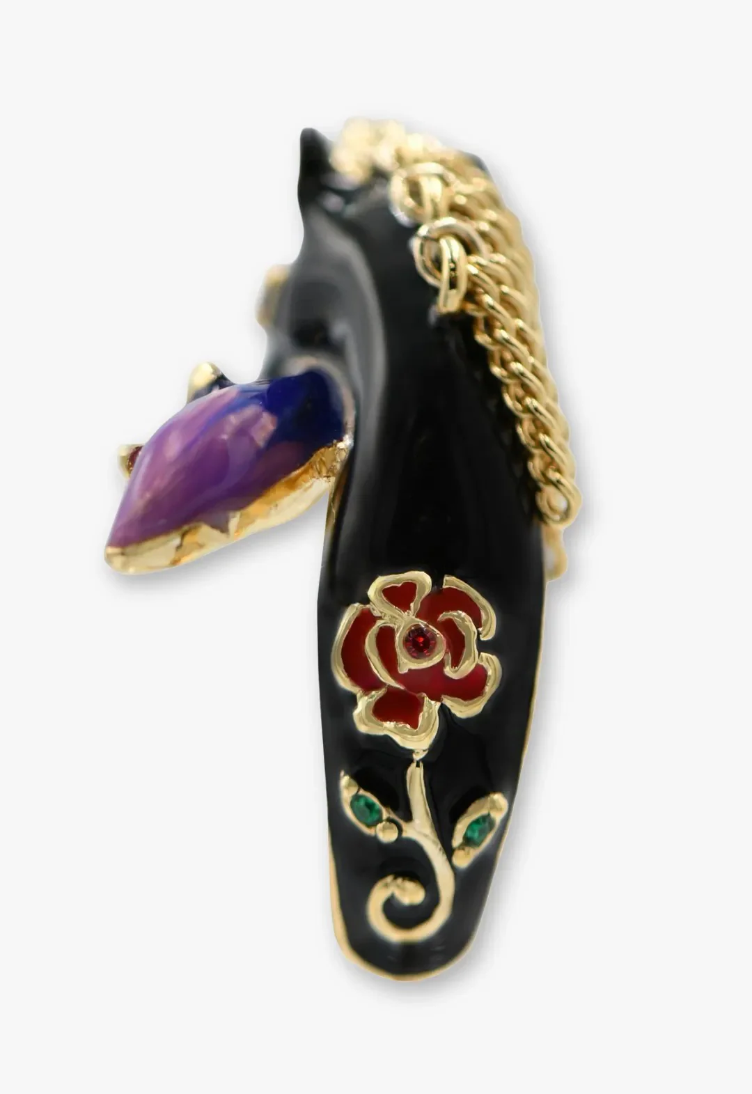 Enchanted Unicorn Ring - Black - Image 2