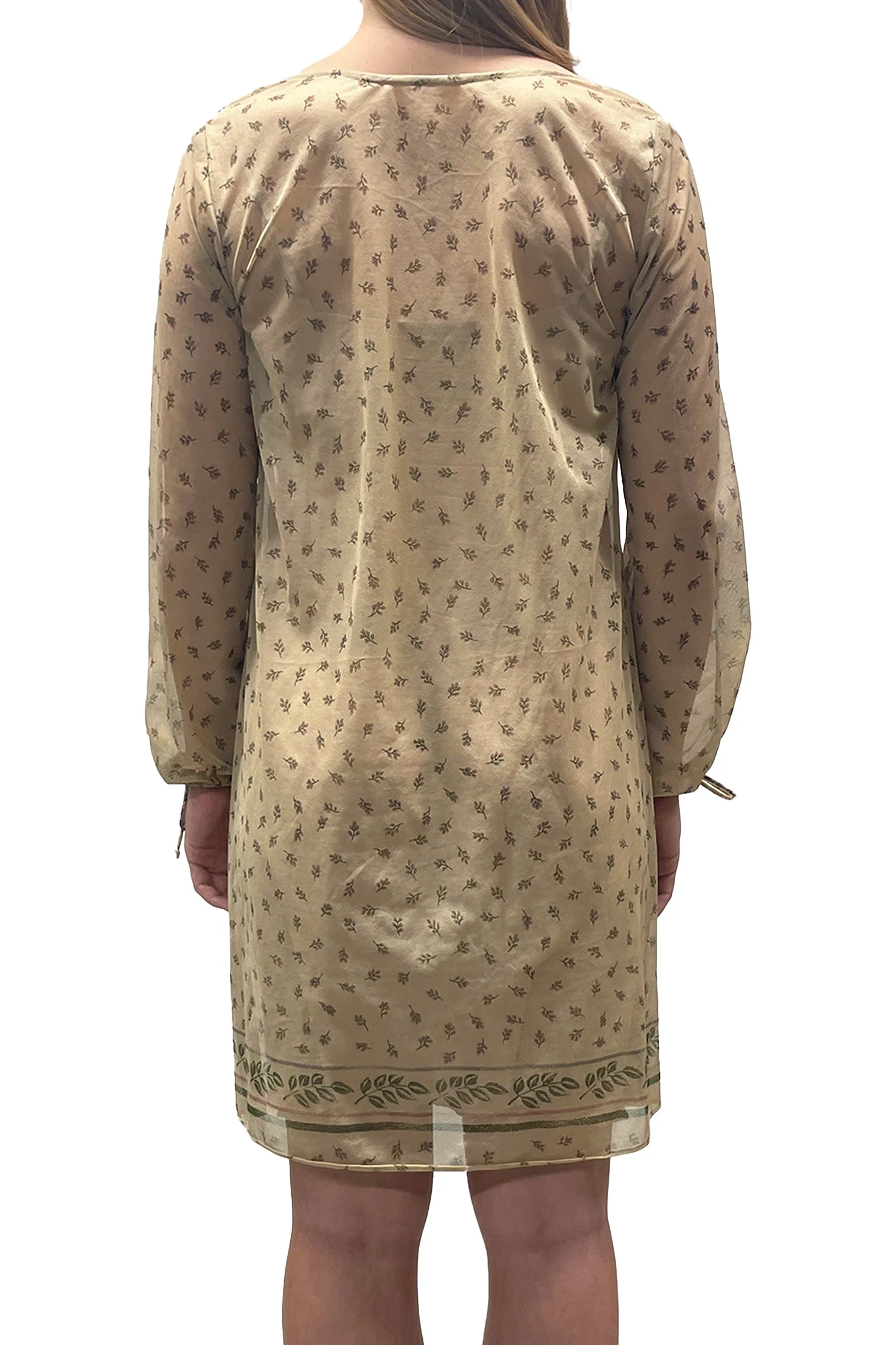 Vintage Floral Sheer Tunic - Image 3