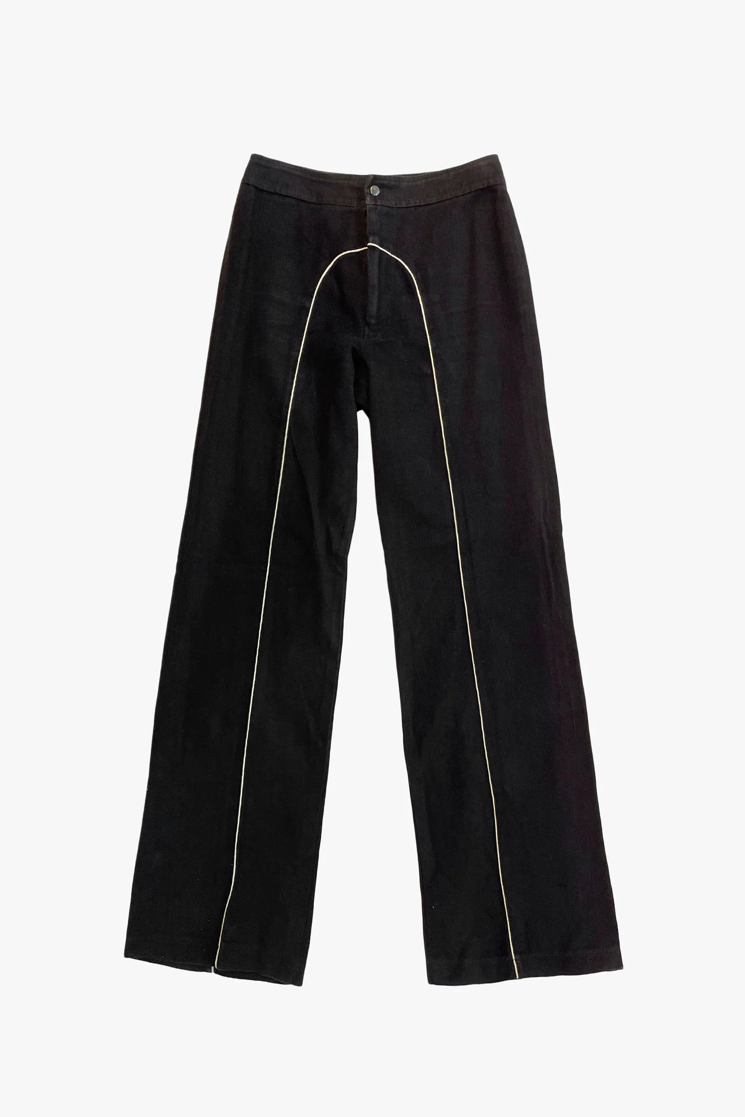 Vintage Roncelli Black Moto Jacket and Pant Set - Image 5